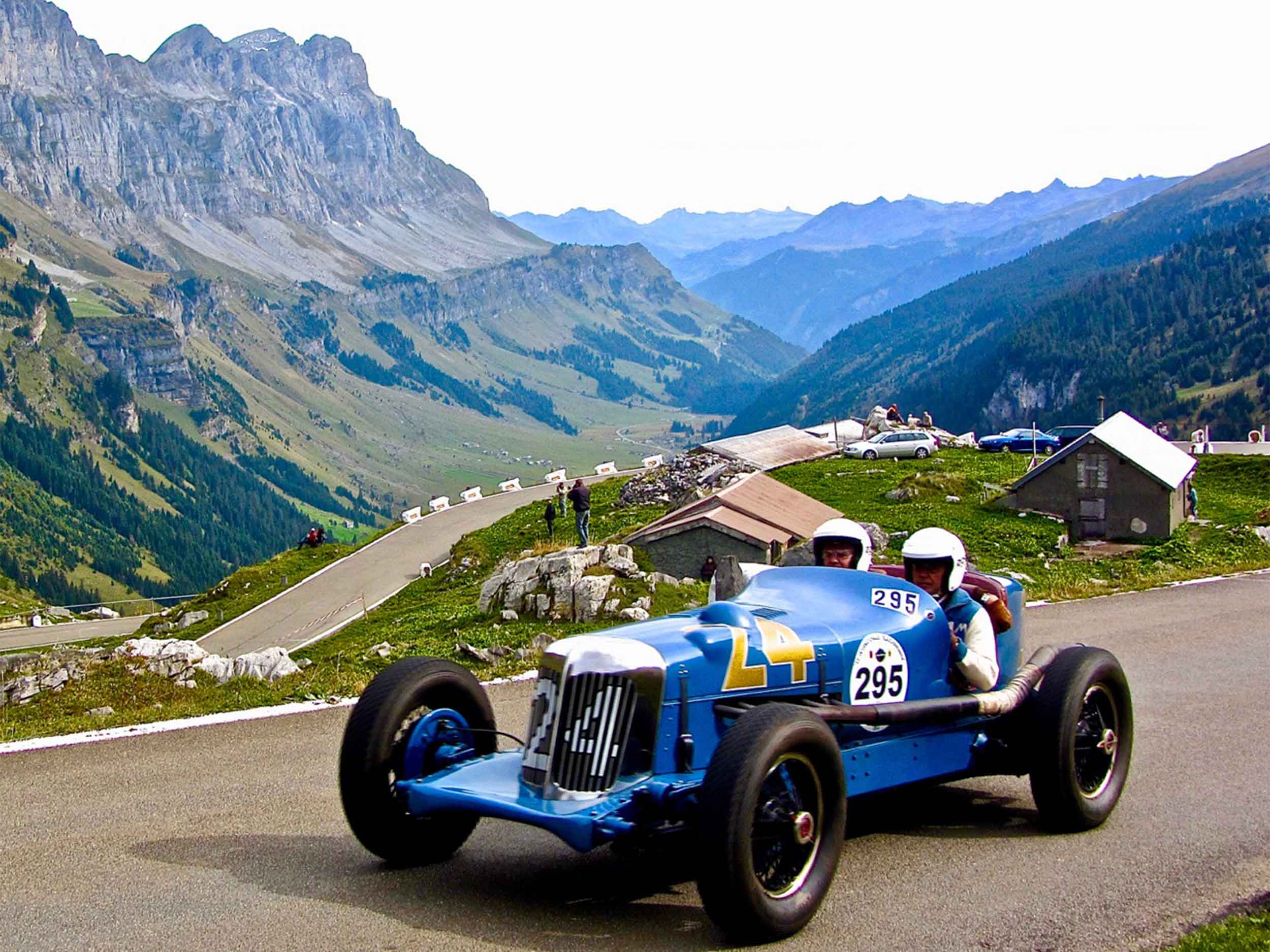 Vintage Car and Motorcycle Mountain Races in Switzerland with Erwin Tours of Switzerland-Photo © Erwin Faessler Photography